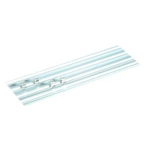 Image of Teng ALU450 45cm Single Track Socket Clip Rail