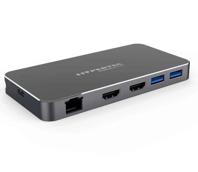 Image of Hypertec ProDock Essential X - Universal USB-C Dock with Dual HDMI and