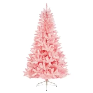 Image of Premier 6ft Rosewood Pine Blush Pink Christmas Tree
