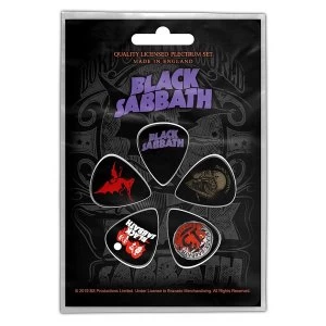 Image of Black Sabbath - Purple Logo Plectrum Pack
