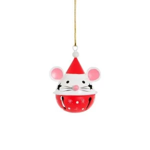 Image of Sass & Belle Mouse Hanging Bell Decoration