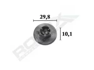 Image of ROMIX Clip, trim-/protection strip C70348 HYUNDAI,ix35 (LM, EL, ELH),i30 (FD),i10 (PA),i20 (PB, PBT),i30 (GD),SANTA FE II (CM),i30 CW (FD),i10 (IA)