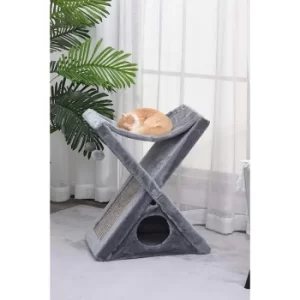 Image of Triangular Cat Tower Scratching Post