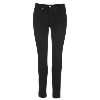 Image of Calvin Klein Jeans Calvin High Rise Skinny Jeans Womens - Eternal Black