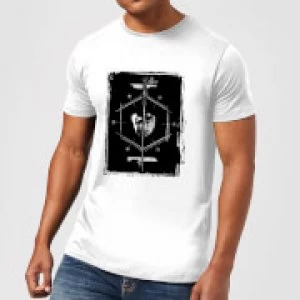 Image of Harry Potter Harry Voldemort Wand Mens T-Shirt - White - L