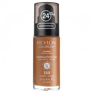 Image of Revlon ColorStay Foundation Combination / Oily 24HR 355 Almond