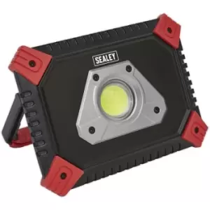 Image of Rechargeable Portable Floodlight - 20W COB LED - Built-In Power Bank - IPX4