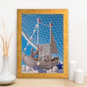 Image of AC1935127732 Multicolor Decorative Framed MDF Painting