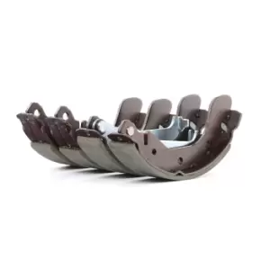 Image of A.B.S. Brake Shoes 9158 Brake Shoe Set,Brake Lining OPEL,CHEVROLET,DAEWOO,Karl (C16),SPARK (M300),Aveo / Kalos Schragheck (T250, T255),KALOS