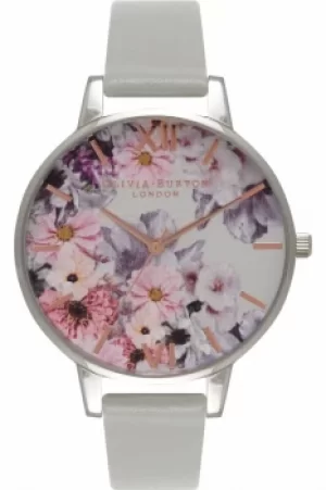 Image of Ladies Olivia Burton Flower Show Floral Watch OB15FS76