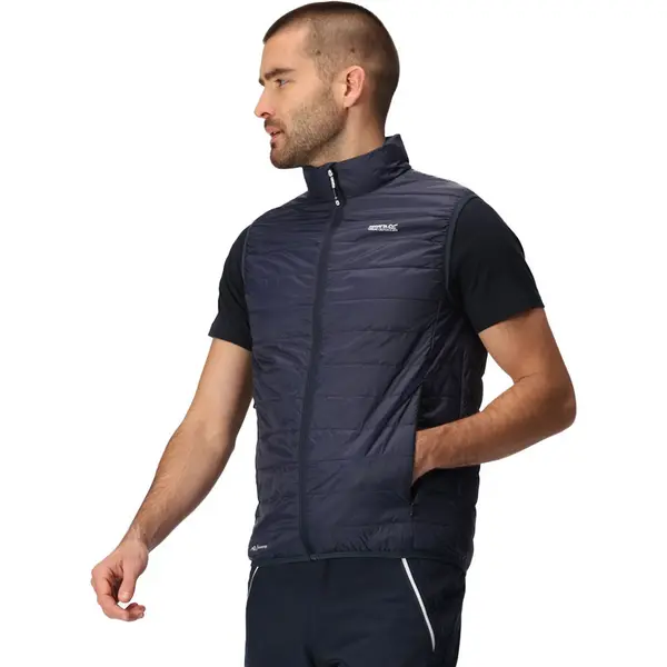 Image of Regatta Mens Hillpack Insulated Padded Bodywarmer Gilet L - Chest 41-42' (104-106.5cm) NAVY RMB112-540-L