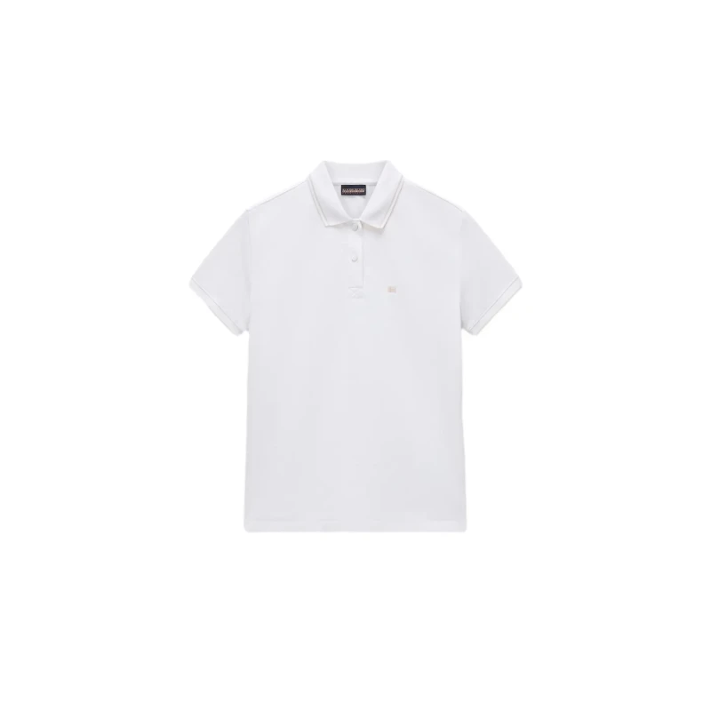 Image of Womens polo shirt Napapijri Aurora Blanc Female L