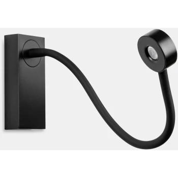 Image of Leds-c4 Lighting - Leds-C4 Link - LED Adjustable Wall Reading Light Black Touch dimmer 175lm 2700K