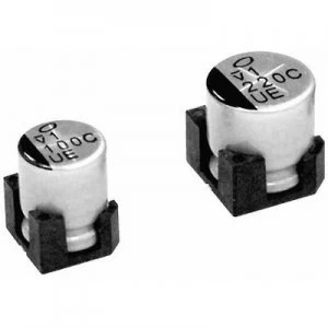 Image of Nichicon UBC1E331MNS1MS Electrolytic capacitor SMD 330 25 V 20 x H 12.5mm x 13.5mm