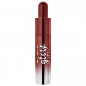 Image of Revlon Kiss Glow Lip Oil (Various Shades) - Beaming Brown