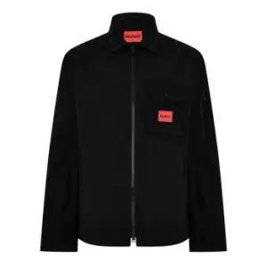 Image of Hugo Emmond Overshirt - Black