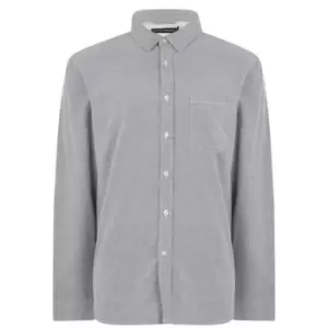 Image of French Connection Classic Oxford Shirt - Grey