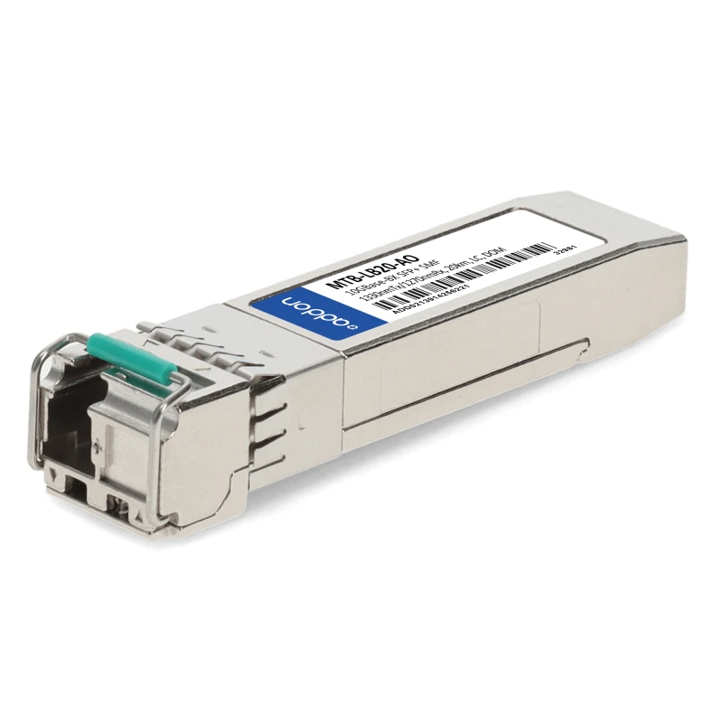 Image of AddOn Networks Planet MTB-LB20 Compatible TAA 10GBase-BX SFP+ Transcei