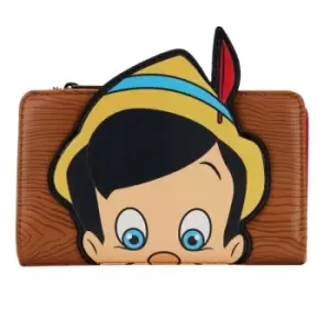 Image of Disney by Loungefly Wallet Pinocchio Peeking Flap