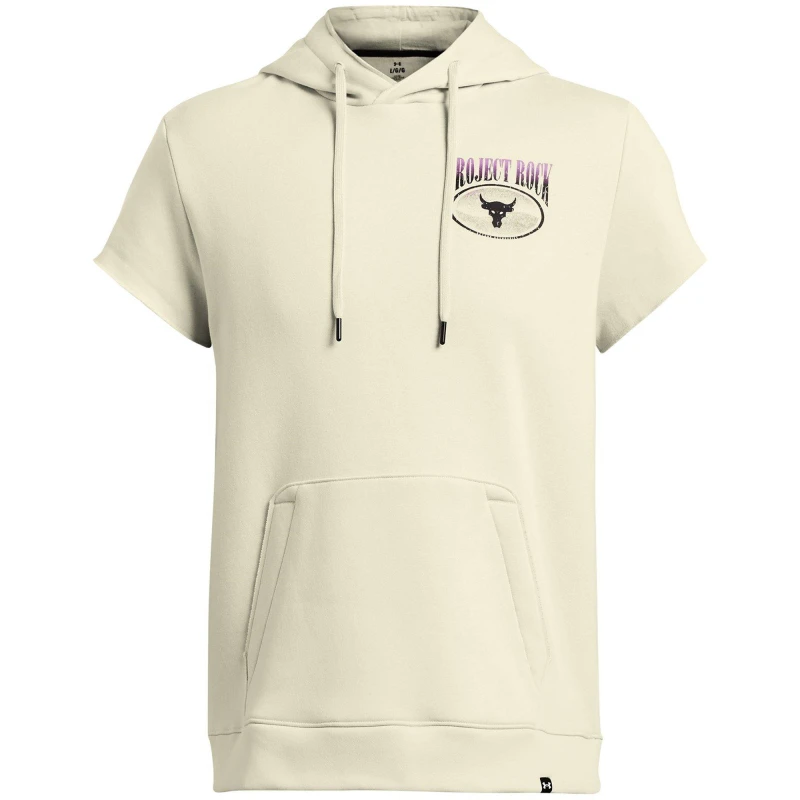 Image of Under Armour Mens PR Icon Sleeveless Hoodie Brown male M