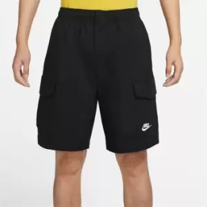 Image of Nike Sportswear Sport Essentials Mens Woven Unlined Utility Shorts - Black