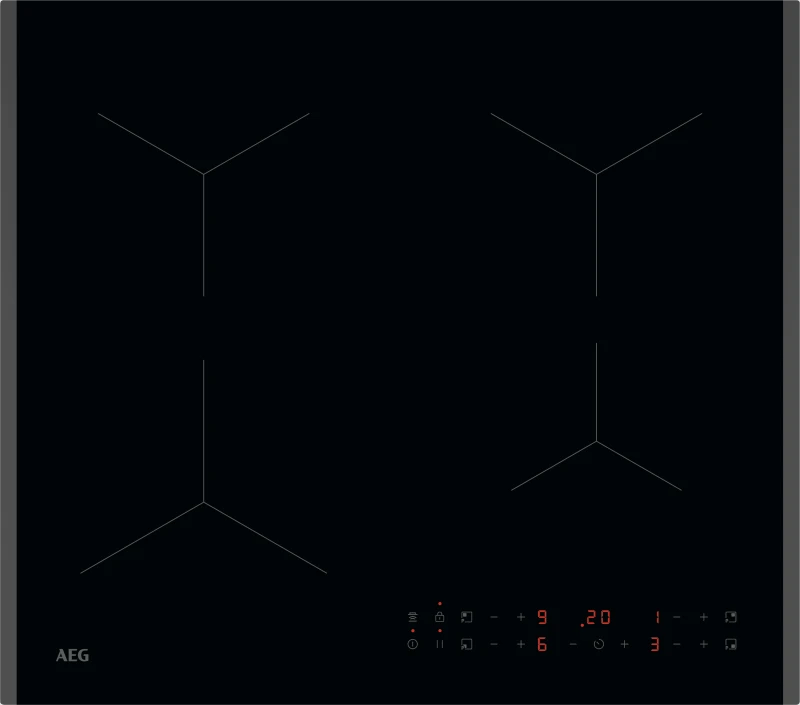 Image of AEG 5000 Series TN64IA00FB 59cm Induction Hob - Black