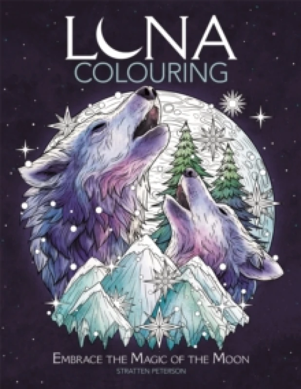 Image of Luna Colouring : Embrace the Magic of the Moon Paperback / softback
