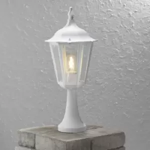 Image of Firenze Outdoor Basic Post Pedestal Light Matt White, IP43