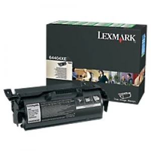 Image of Lexmark 64440XW Black Laser Toner Ink Cartridge