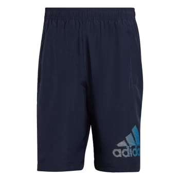 Image of adidas AEROREADY Designed to Move Logo Shorts Mens - Blue
