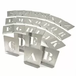 Image of Kennedy 60MM (Set of 26) Steel Stencil Letters