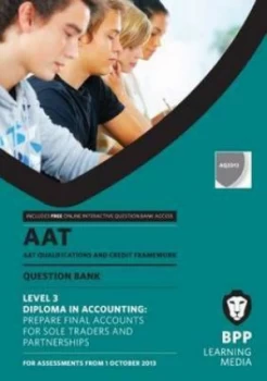 Image of Aat Prepare Final Accounts for Sole Traders and Partnerships by Bpp Learning Media Paperback