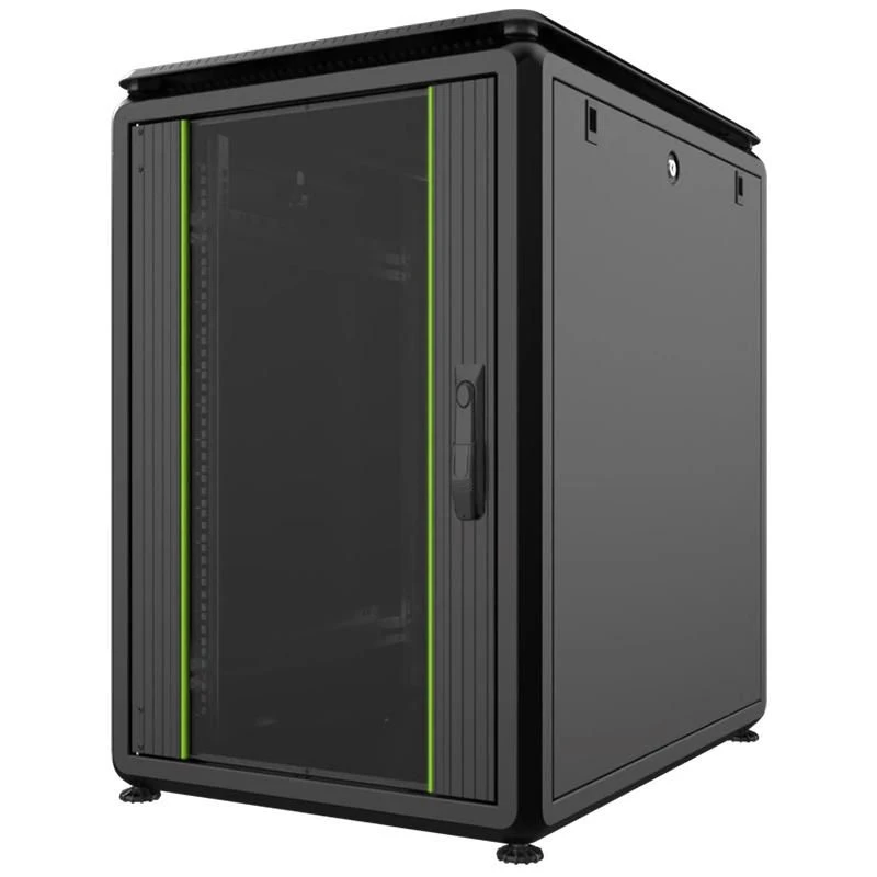 Image of Lanview RDL16U61BL rack cabinet 16U Black
