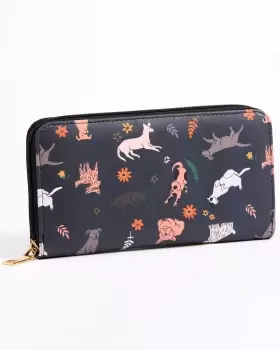 Image of Cotton Traders Womens Animal Purse in Blue
