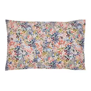 Image of Joules Dawn Chorus Birds Std Pillowcase Pairs - Multi