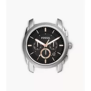 Image of Fossil Mens Machine Chronograph Stainless Steel Case - Black