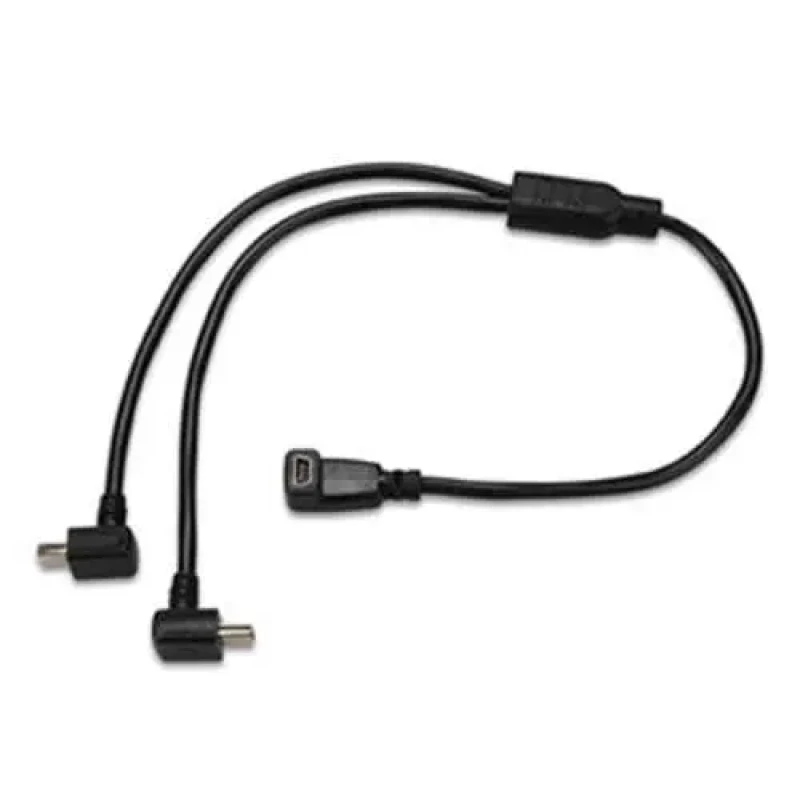 Image of Dual adapter cable Garmin Noir Unisex TU