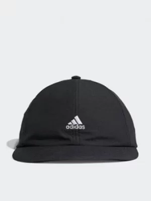 Image of adidas Aeroready Primeblue Runner Low Cap, Black/White, Size M/L, Men