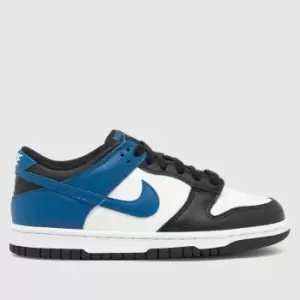 Image of Nike Black & white dunk low Boys Youth Trainers