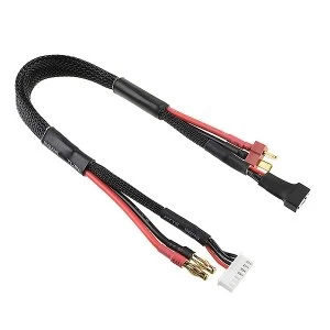 Image of Corally Charge/Balance Lead Tplug 3S Charger 6S Xh Connector - 3S Xh Connector 14Awg Utlra V+ Wire