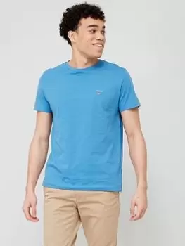 Image of GANT Original Short Sleeve T-Shirt - Blue Size 4XL, Men