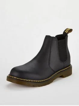 Image of Dr Martens 2976 'Softy T' Chelsea Boot - Black, Size 6 Younger
