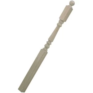 Image of Wickes Traditional Hemlock Newel Post 1480mm