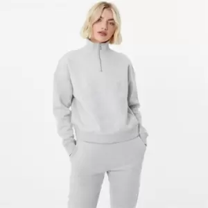 Image of Jack Wills Astbury Quarter Zip - Grey