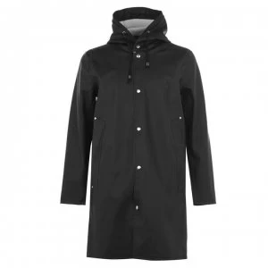 Image of Stutterheim Hooded Coat - Black