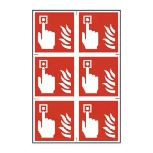 Image of Spectrum Industrial Fire Alarm Symbol - PVC (200 x 300mm)
