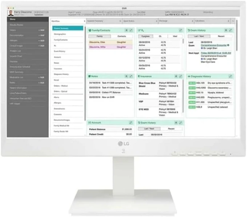 Image of LG 24CN670N-6N 23.8" Intel Celeron J4105 4GB RAM 16GB eMMC White EXR8LG24CN670N6N