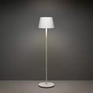 Image of Pomezia Outdoor Effect Portable Floor Lamp USB 2700K, 3000K, 4000K Dimmable White, IP54