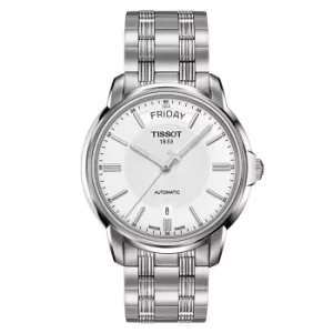 Image of Tissot Automatics III Mens Stainless Steel Bracelet Watch