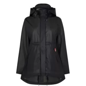 Image of Hunter Vinyl Smock Jacket - Black